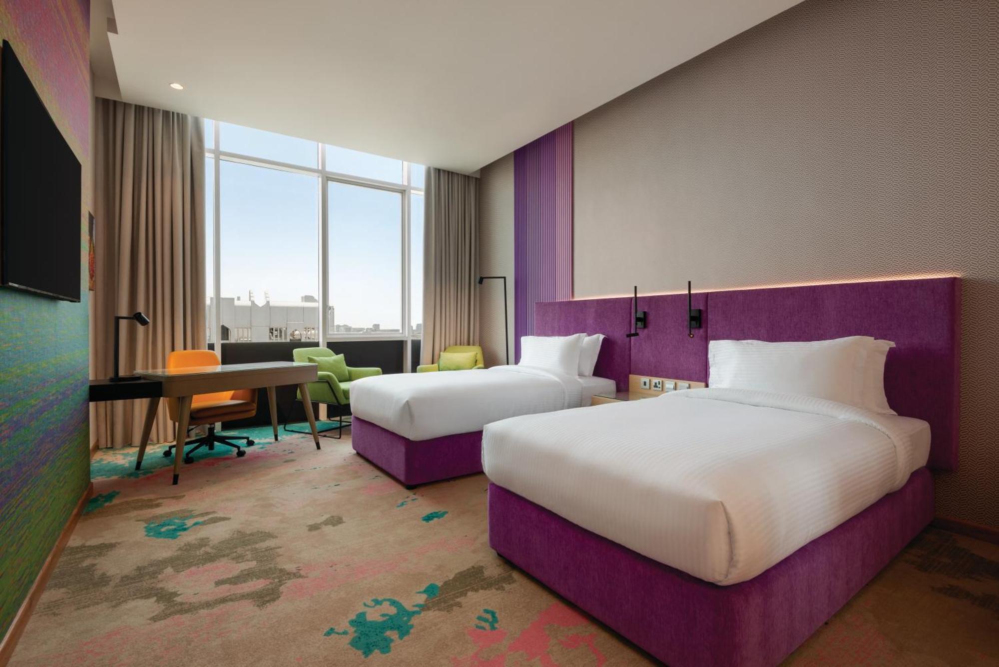Hotel La Quinta By Wyndham Abu Dhabi Al Wahda Exterior foto