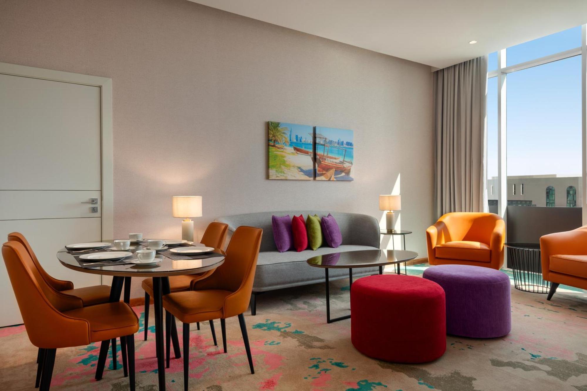 Hotel La Quinta By Wyndham Abu Dhabi Al Wahda Exterior foto